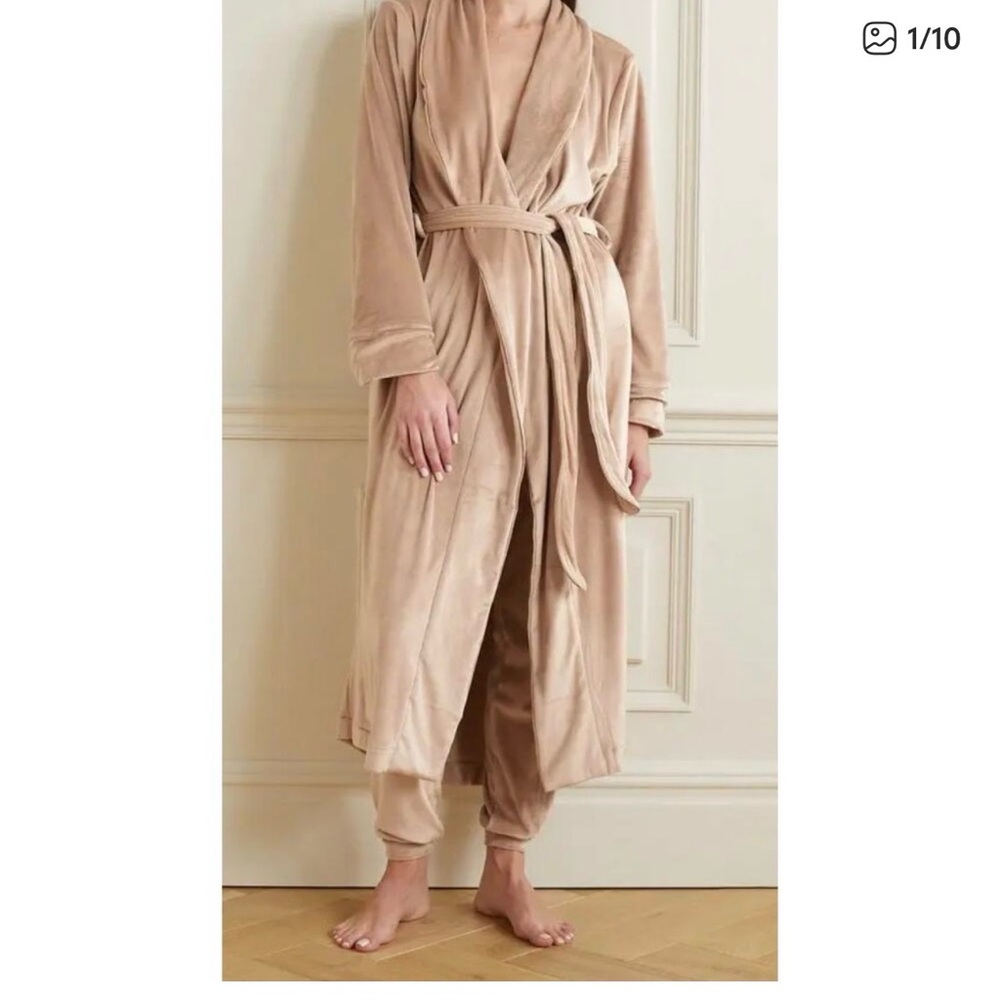 Women's SKIMS Velour Honey Tan Wrap Robe